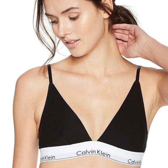 Calvin Klein Modern Cotton Unlined Triangle Bra